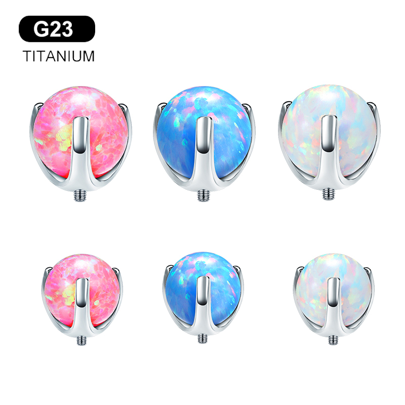 Body Jewelry Replacement Ball - G23 Titanium Piercing Navel Stud Replacement