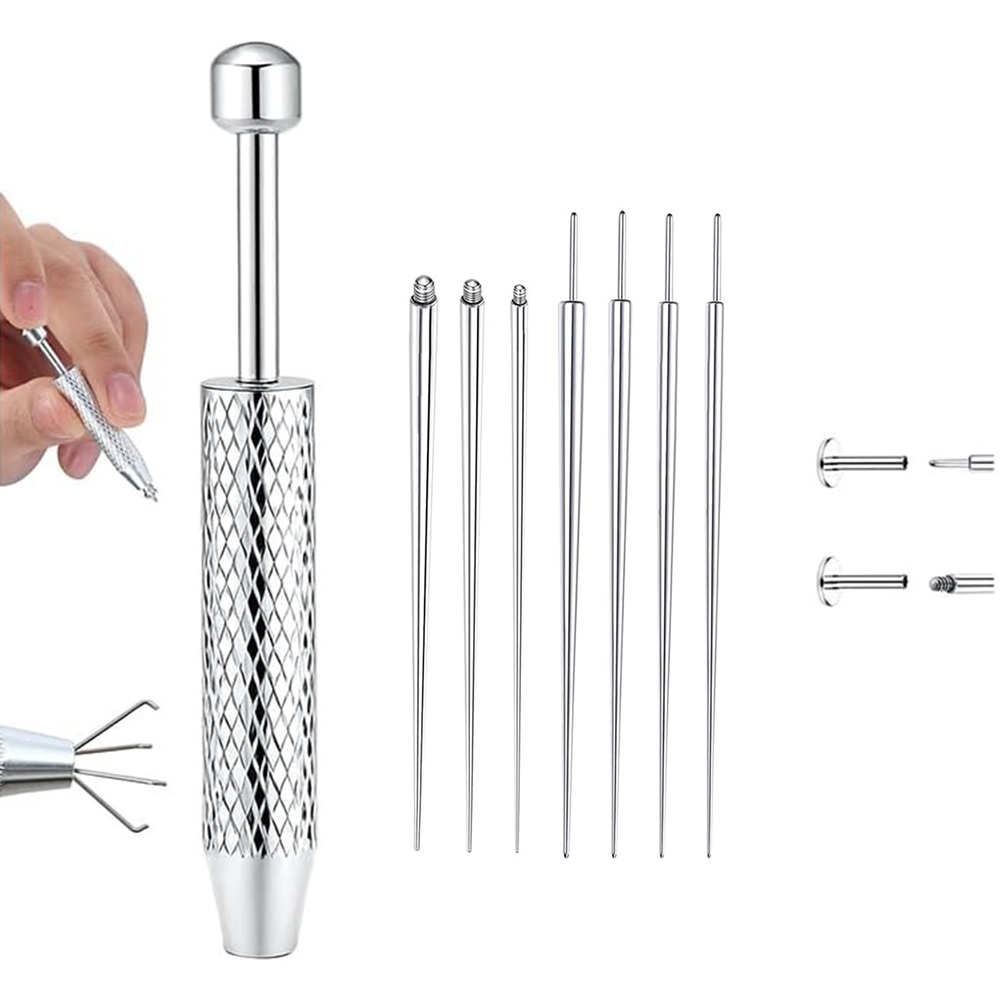 Body Jewelry Flat Back - Piercing Taper Ball Grabber Tool for