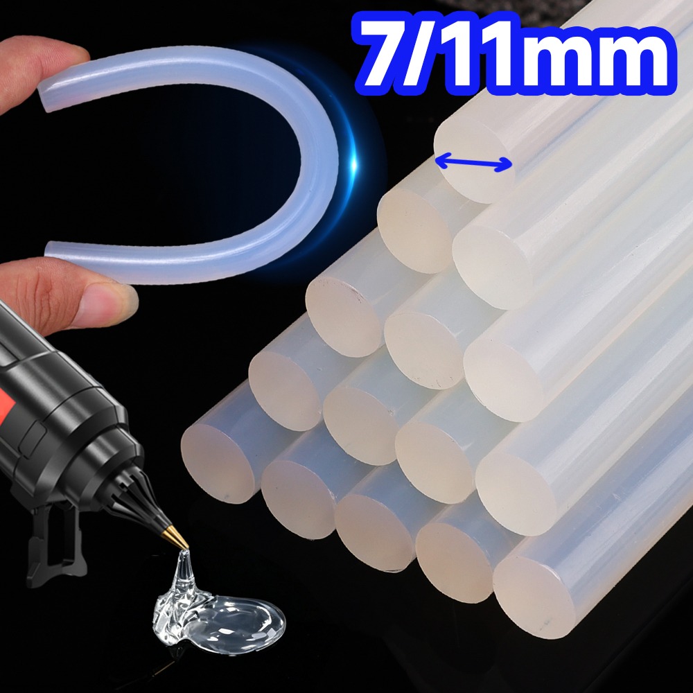 Body Jewelry Glue - Transparent Hot Melt Glue Sticks 7/11mm