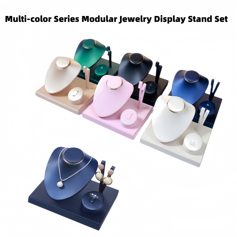 Body Jewelry Holder - Jewelry Display Stand Combination Set PU