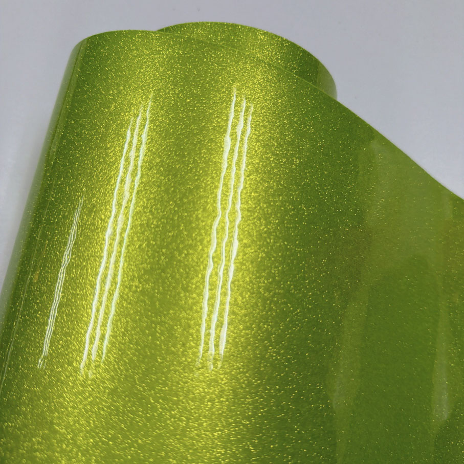 Body Jewelry Glue - 50cm*152/200/300CM Super Glossy Fluorescent Green Glitter