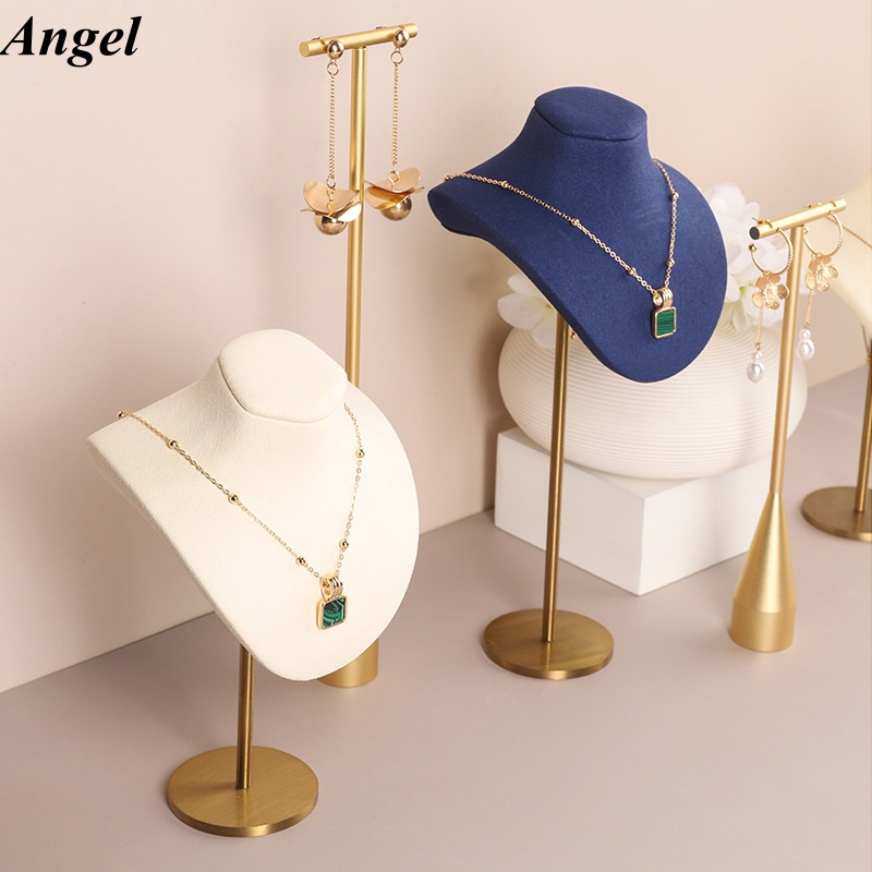 Body Jewelry Holder - Luxury Velvet Jewelry Display Stand, Multi-layer
