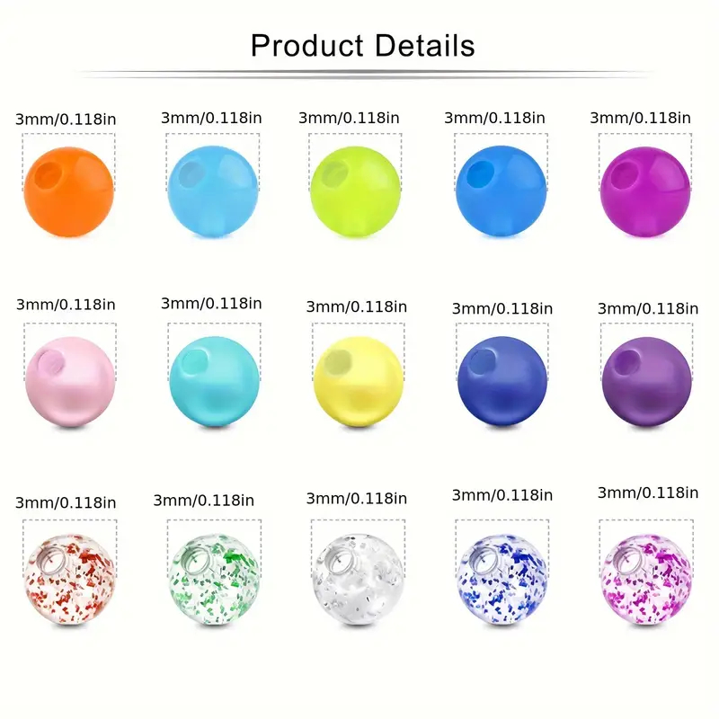 226pcs 16G Stainless Steel & A - огляд і ціна Body Jewelry Replacement Ball