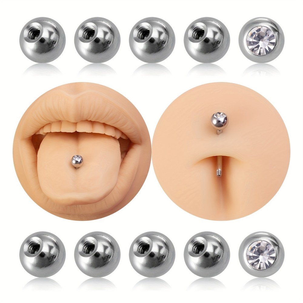 10pcs Piercing Balls 3mm 5mm S - огляд і ціна Body Jewelry In Store