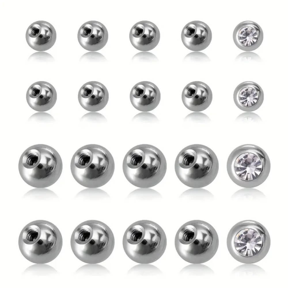 10pcs Piercing Balls 3mm 5mm S - огляд і ціна Body Jewelry In Store