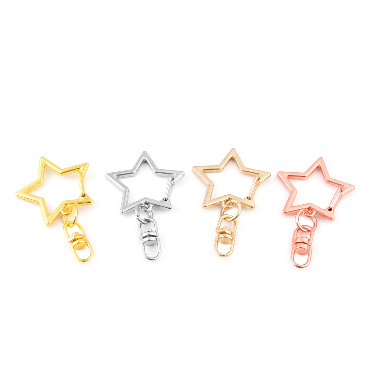10Pcs Alloy Star Shaped Snap K - огляд і ціна Body Jewelry Diy
