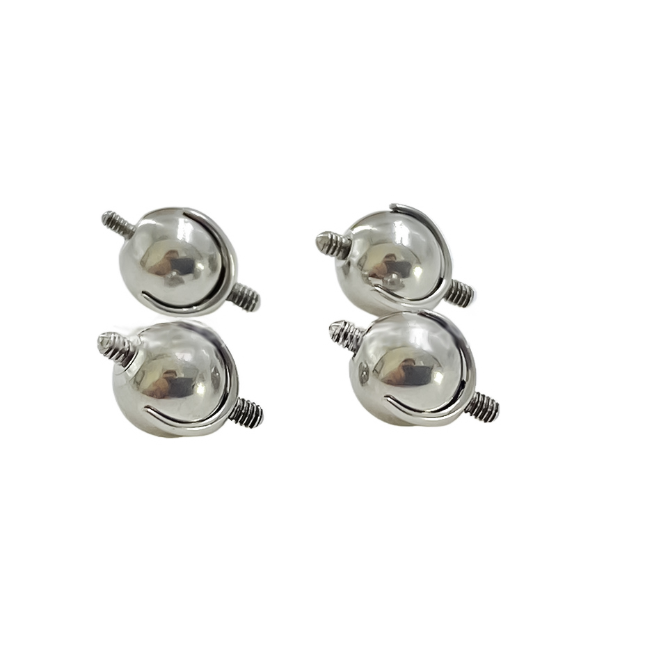 1Pc 16G/14G 4/5mm Industrial B - огляд і ціна Body Jewelry Replacement Ball