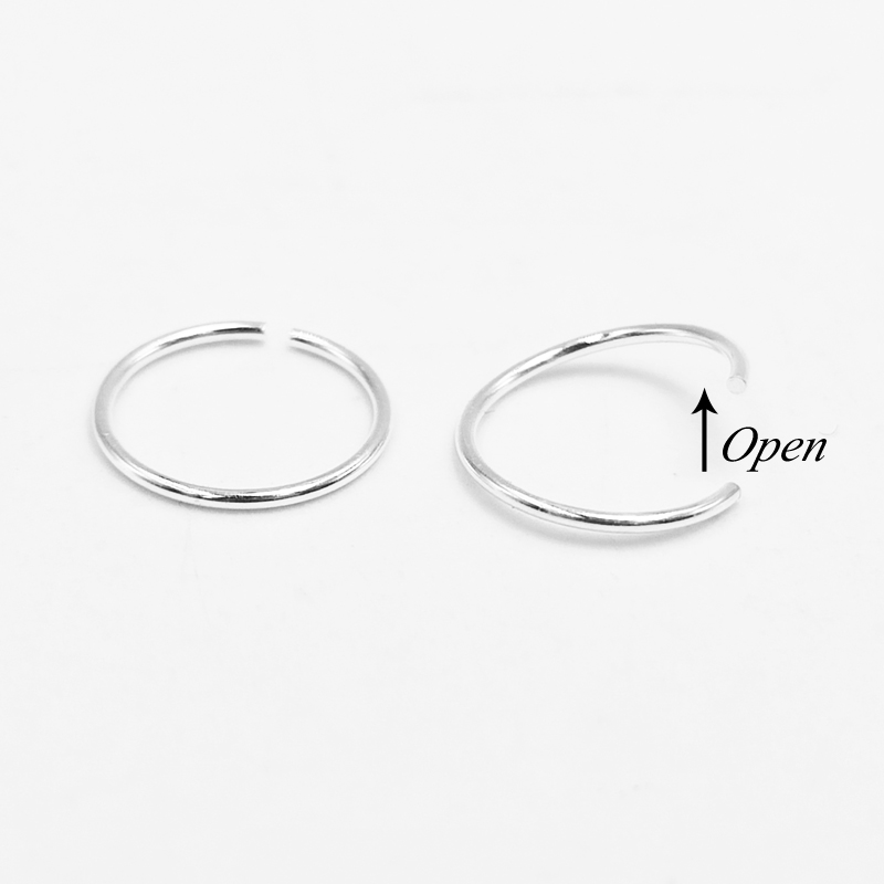 925 sterling silver Nose Ring  - огляд і ціна Body Jewelry Lip Ring
