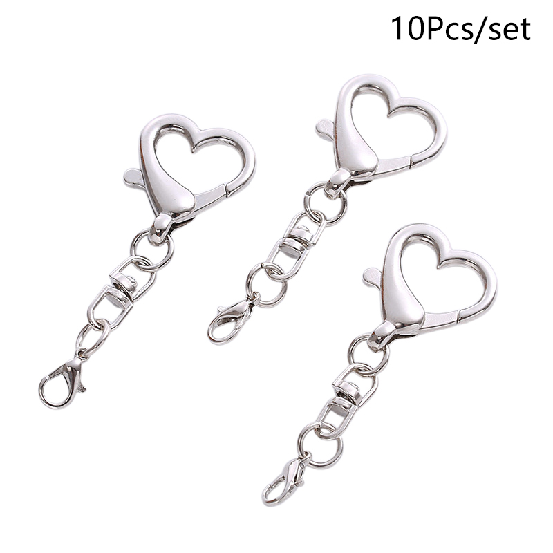 10/20/50Pcs Unique Alloy Heart - огляд і ціна Body Jewelry Diy