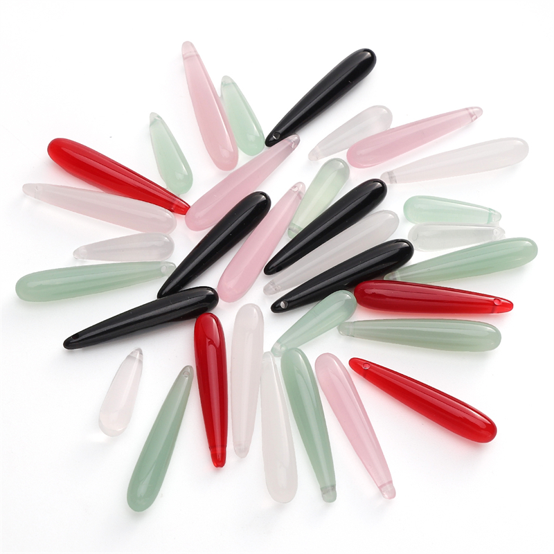 5pcs Beads Resin Teardrop Shap - огляд і ціна Body Jewelry Diy