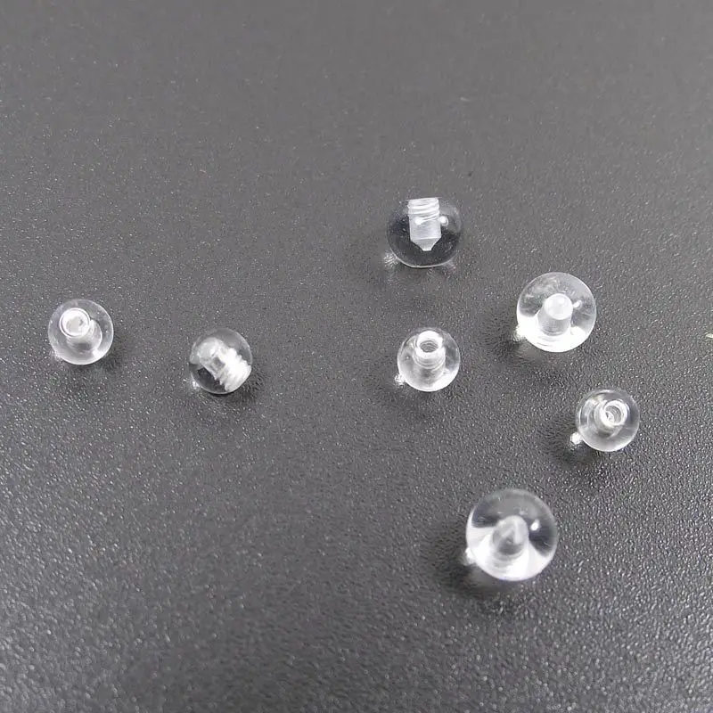 100pcs Transparent Replacement - огляд і ціна Body Jewelry Replacement Ball