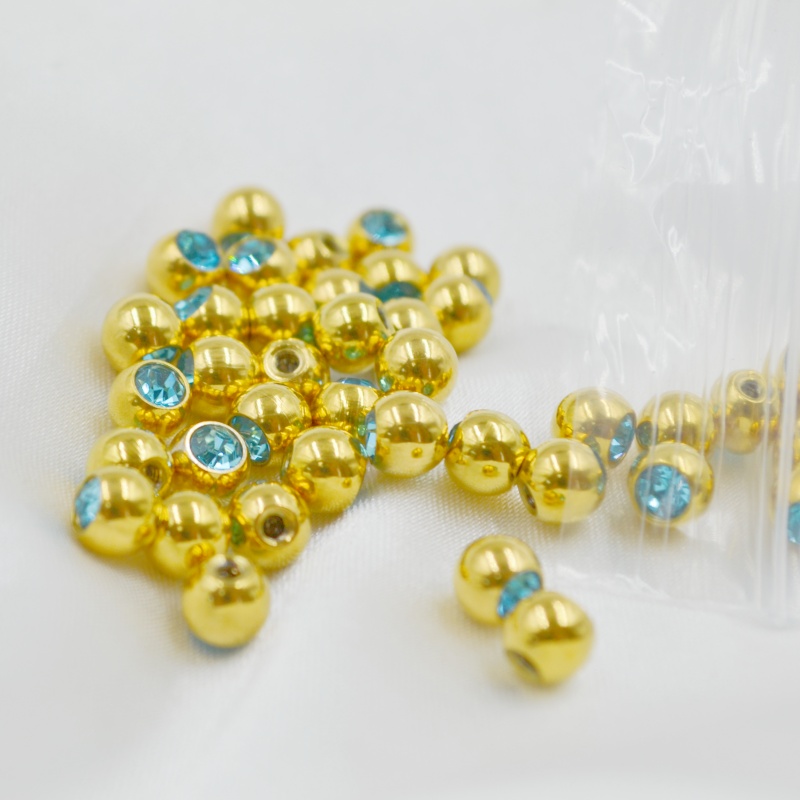 50pcs/lot Crystal Gems Ball Re - огляд і ціна Body Jewelry Replacement Ball