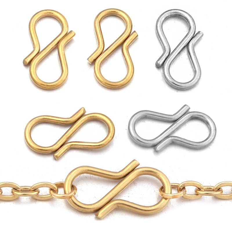 30pcs Stainless Steel S Shape  - огляд і ціна Body Jewelry Diy