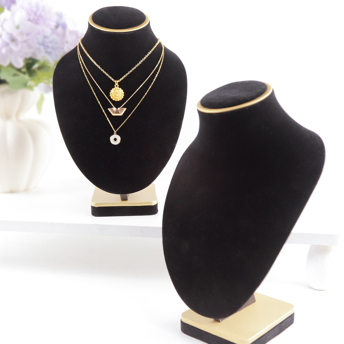 Body Black Velvet Jewelry Bust - огляд і ціна Body Jewelry In Store