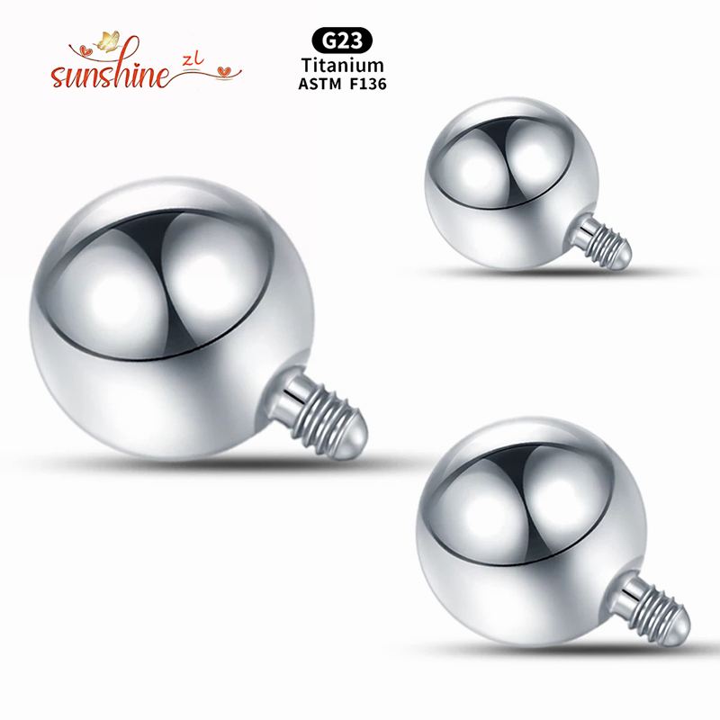 1PCS Internally Threaded Ball  - огляд і ціна Body Jewelry Replacement Ball
