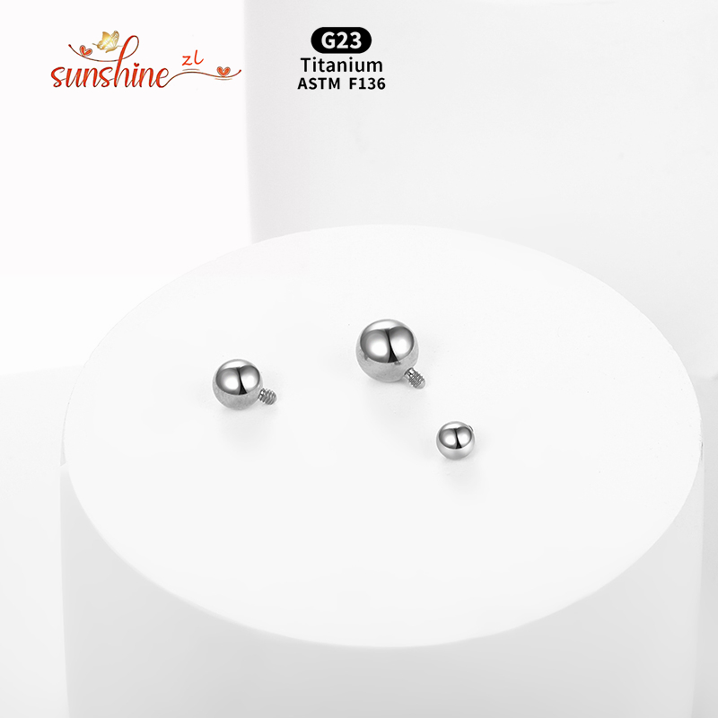 1PCS Internally Threaded Ball  - огляд і ціна Body Jewelry Replacement Ball