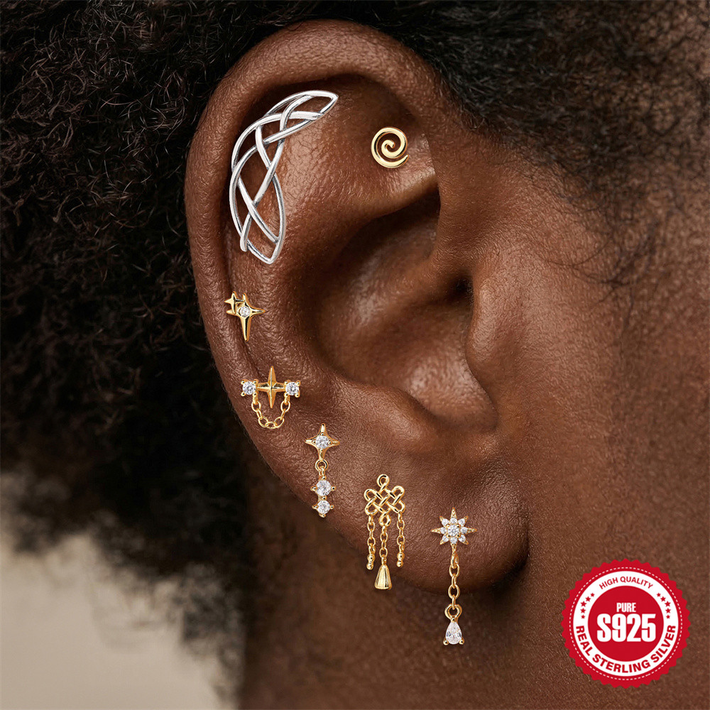 CANNER 925 Sterling Silver Got - огляд і ціна Body Jewelry Flat Back