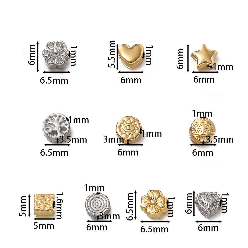 10Pcs/Pack Stainless Steel Var - огляд і ціна Body Jewelry Diy