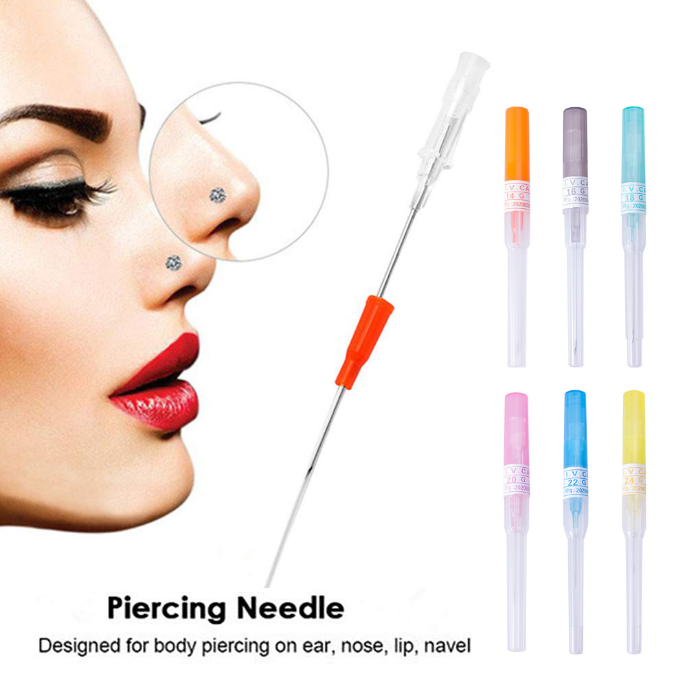 5pcs Sterilized Catheter Pierc - огляд і ціна Body Jewelry In Store