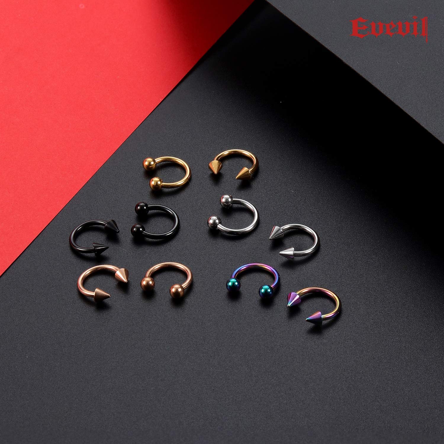 14G 16G Septum Jewelry Surgica - огляд і ціна Body Jewelry Lip Ring