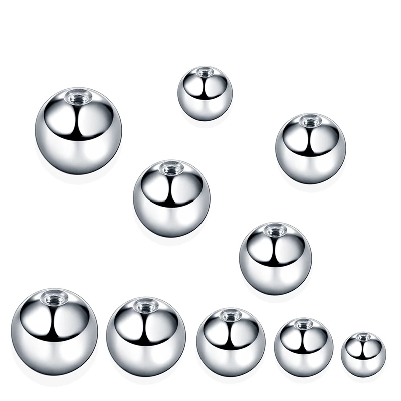 80Pcs 3-5MM 316L Surgical Stee - огляд і ціна Body Jewelry Replacement Ball