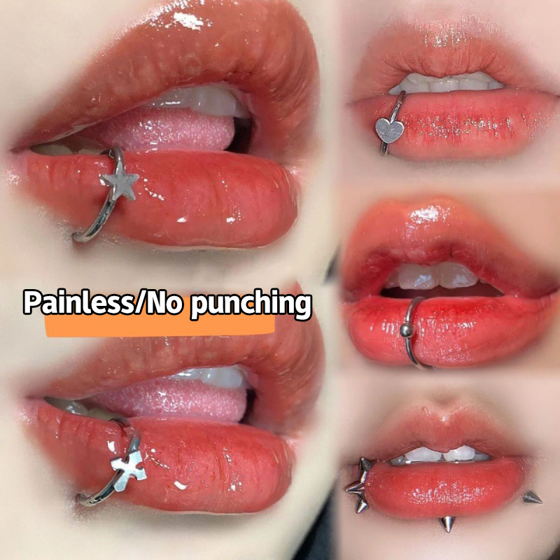 1Pc Stainless Steel Fake Nose  - огляд і ціна Body Jewelry Lip Ring
