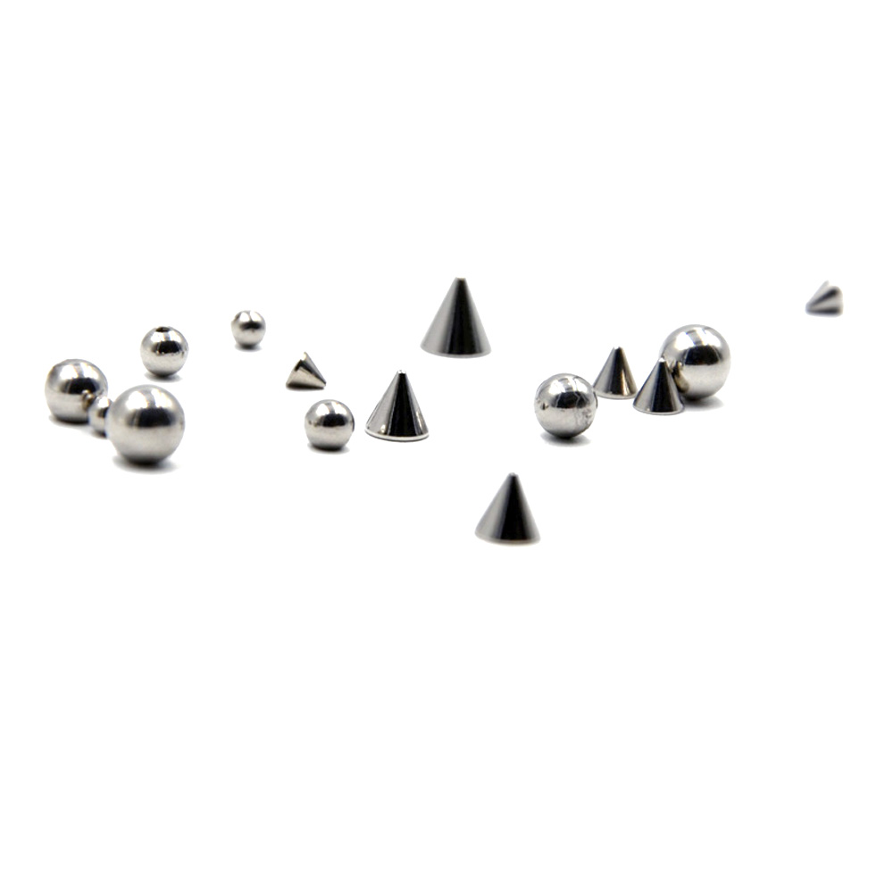 100pcs/lot Steel 14G 16G Nose  - огляд і ціна Body Jewelry Replacement Ball