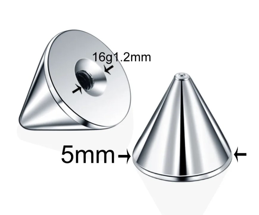 10pcs/lot 316L Stainless Steel - огляд і ціна Body Jewelry Replacement Ball