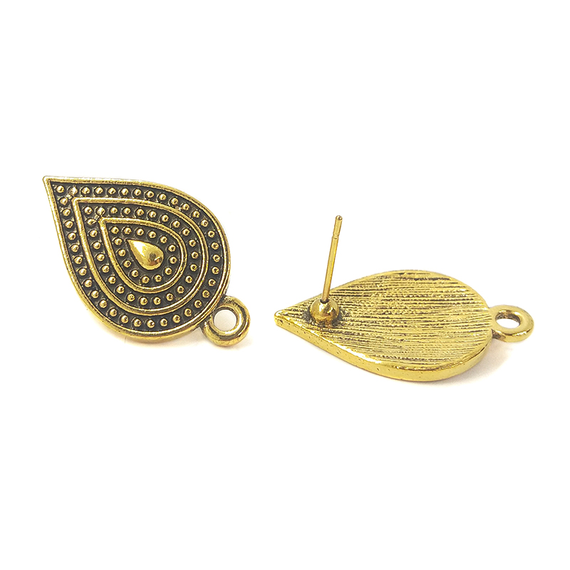 New 6pcs 16*26MM Retro Gold Wa - огляд і ціна Body Jewelry Diy