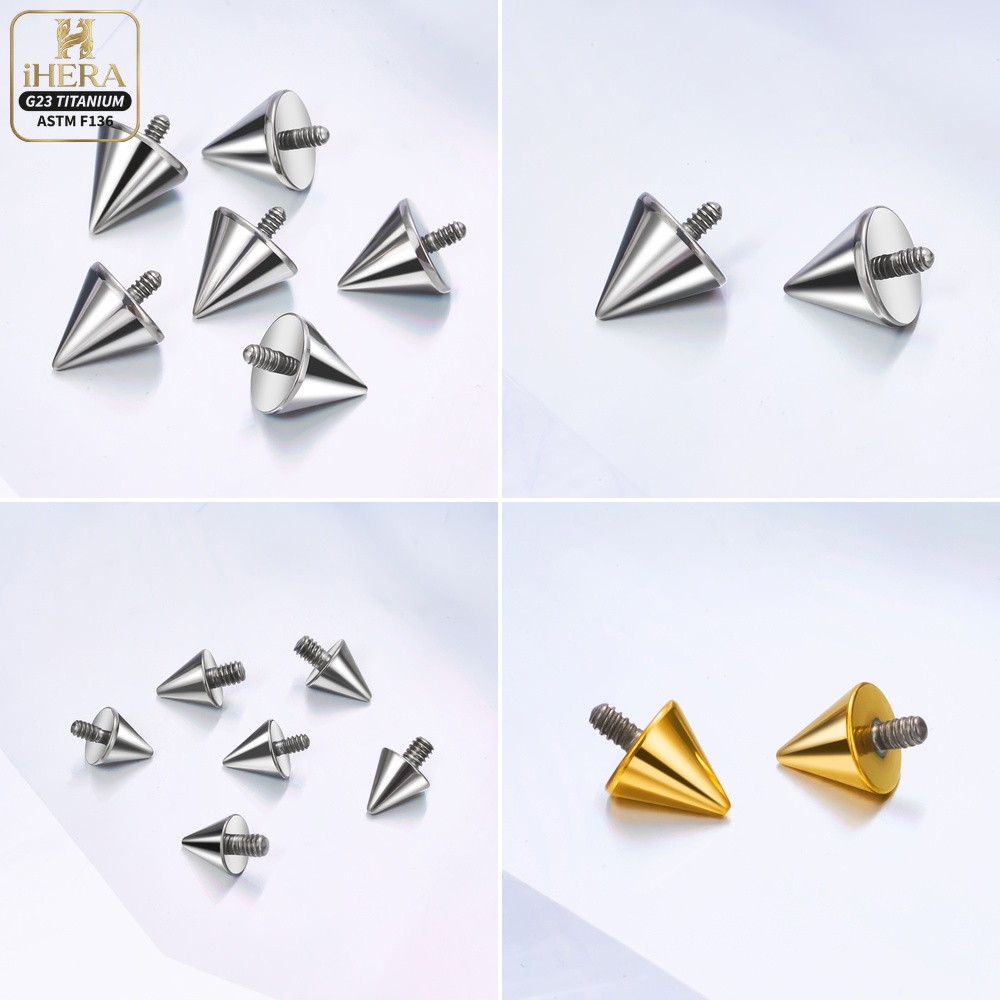 Titanium Ball Cone Replacement - огляд і ціна Body Jewelry Replacement Ball