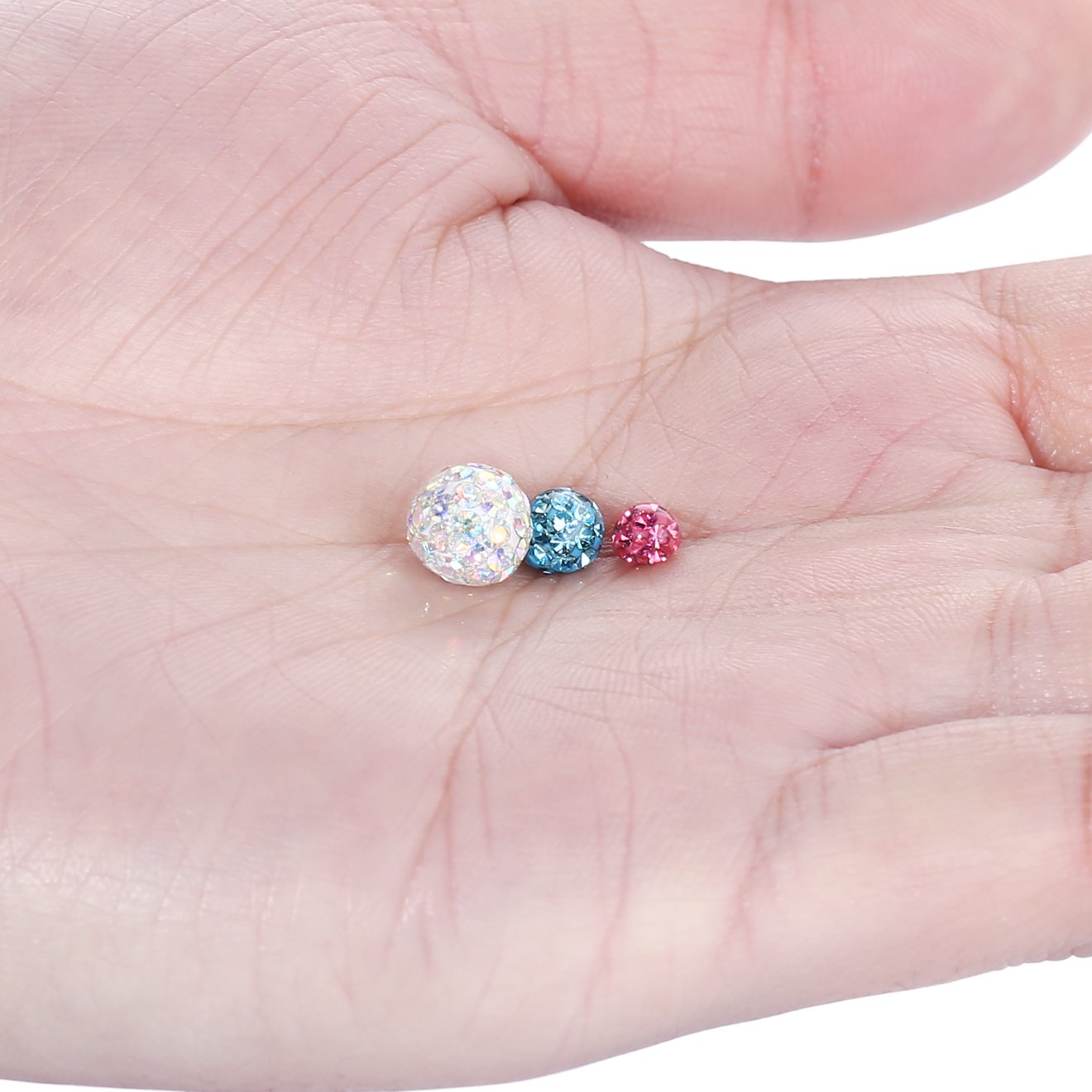 2 Pcs 14G 16G Surgical Stainle - огляд і ціна Body Jewelry Replacement Ball