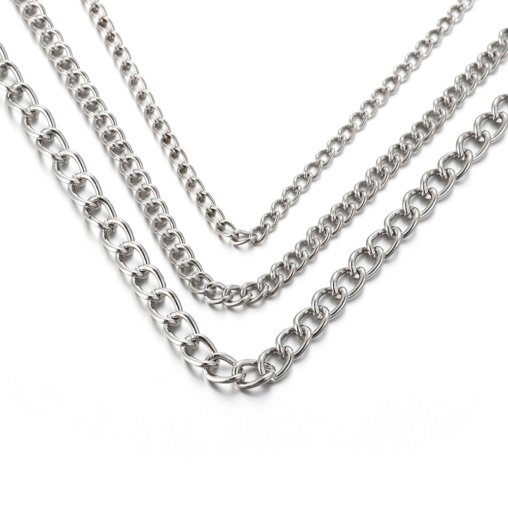 2Meters 2.5/3.5/4.5mm Metal Fl - огляд і ціна Body Jewelry Necklace