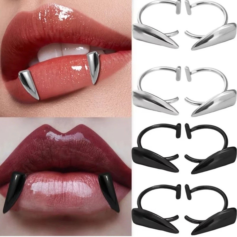 2PCS/Set Exaggerated Fake Lip  - огляд і ціна Body Jewelry Lip Ring