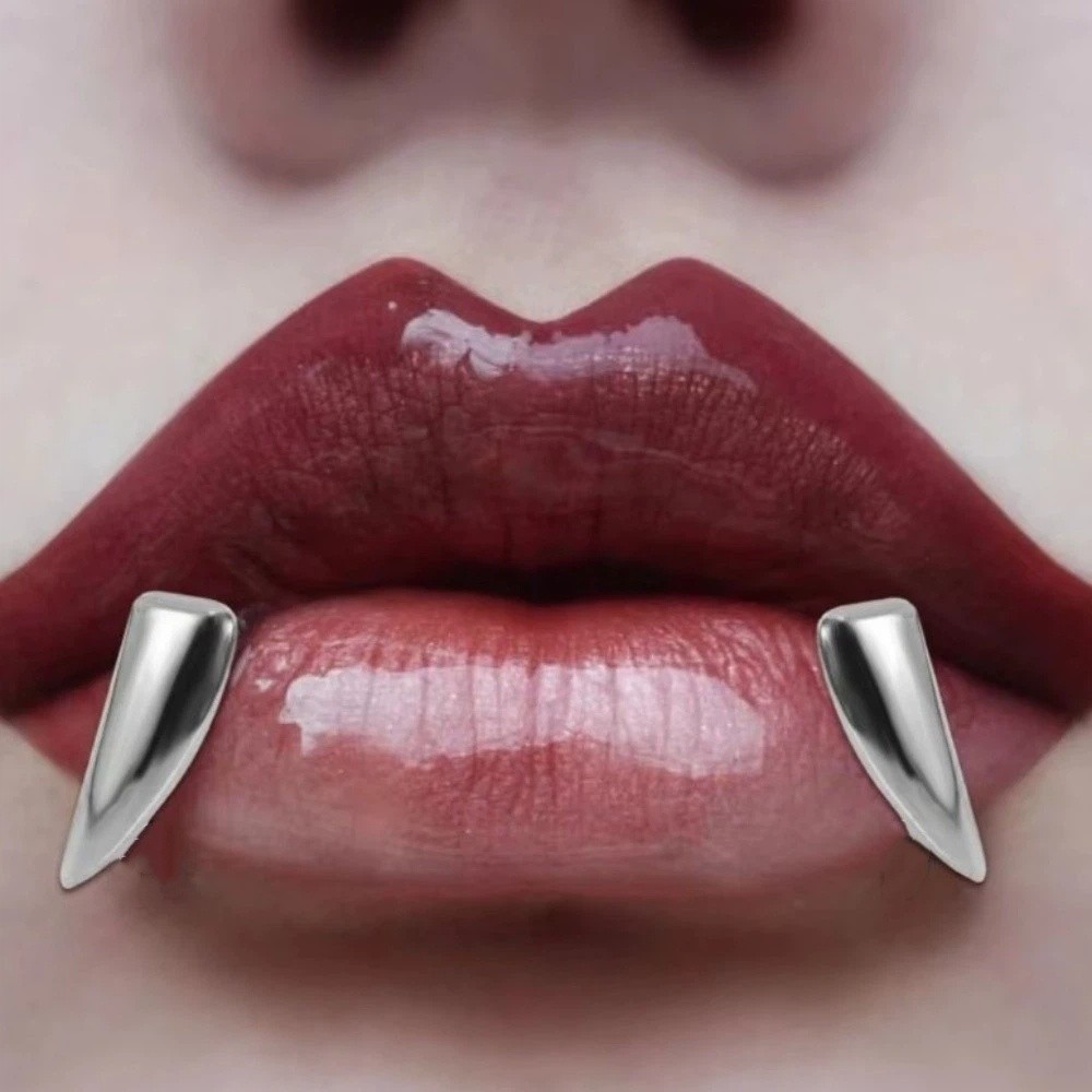 2PCS/Set Exaggerated Fake Lip  - огляд і ціна Body Jewelry Lip Ring