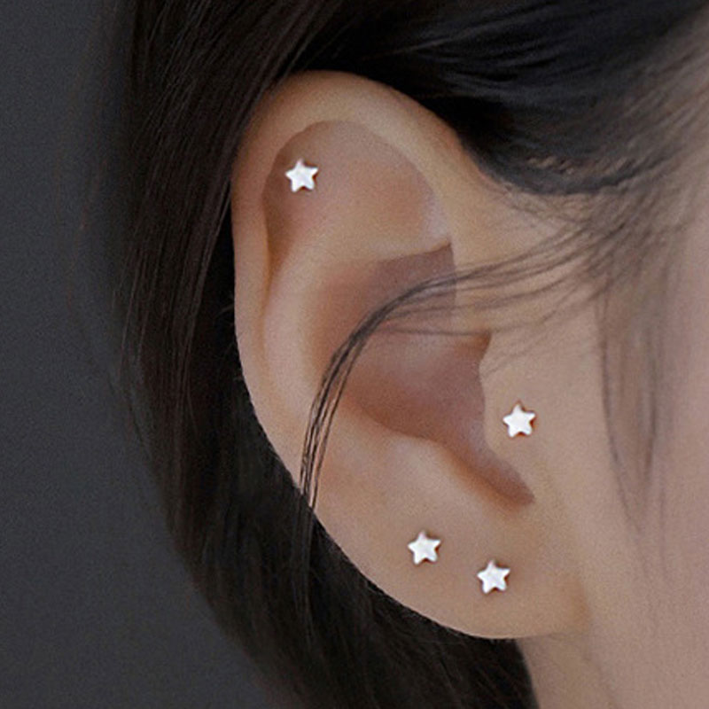 1PC Stainless Steel Mini Studs - огляд і ціна Body Jewelry Flat Back