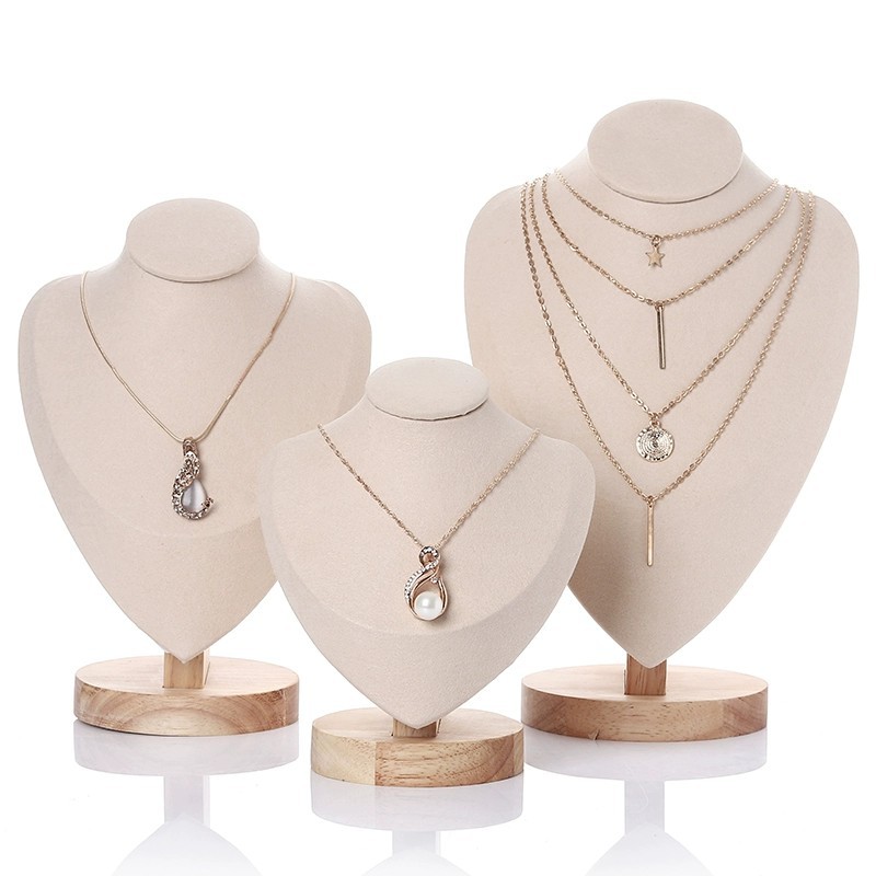 Velvet Portrait Necklace Displ - огляд і ціна Body Jewelry Holder