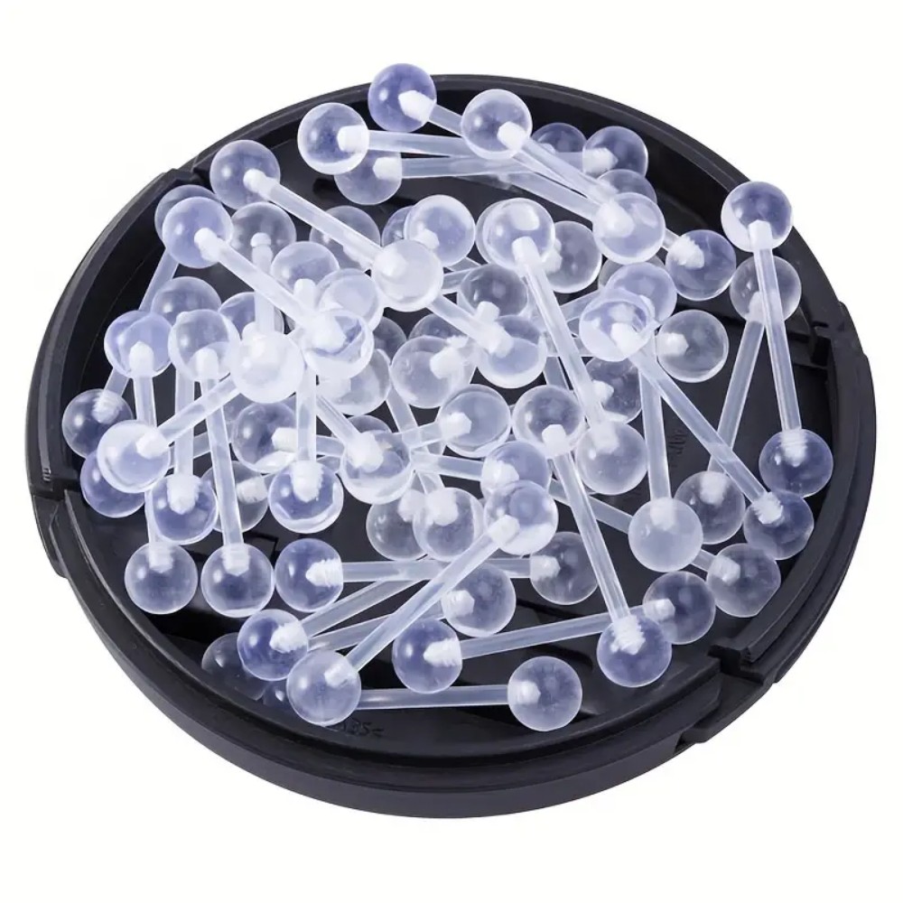 JKC Store 10pcs Acrylic Barbel - огляд і ціна Body Jewelry In Store