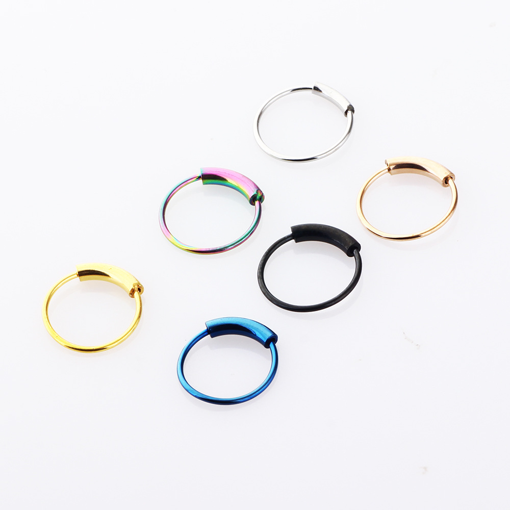 3pcs/lot 316L Surgical Steel S - огляд і ціна Body Jewelry Lip Ring