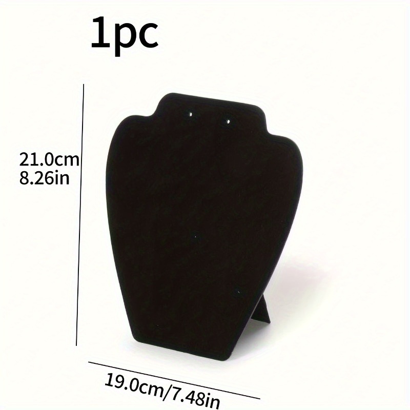 1pc Elegant Black Velvet Jewel - огляд і ціна Body Jewelry Holder