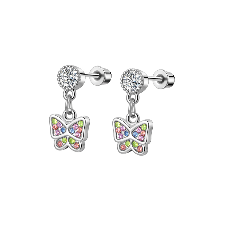 1/4 Pairs Hypoallergenic Dangl - огляд і ціна Tragus Flat Back