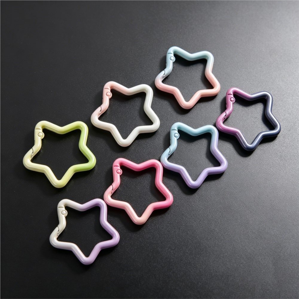 5PCS Gradient Star Shape Sprin - огляд і ціна Body Jewelry Diy