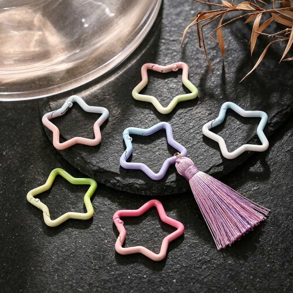 5PCS Gradient Star Shape Sprin - огляд і ціна Body Jewelry Diy