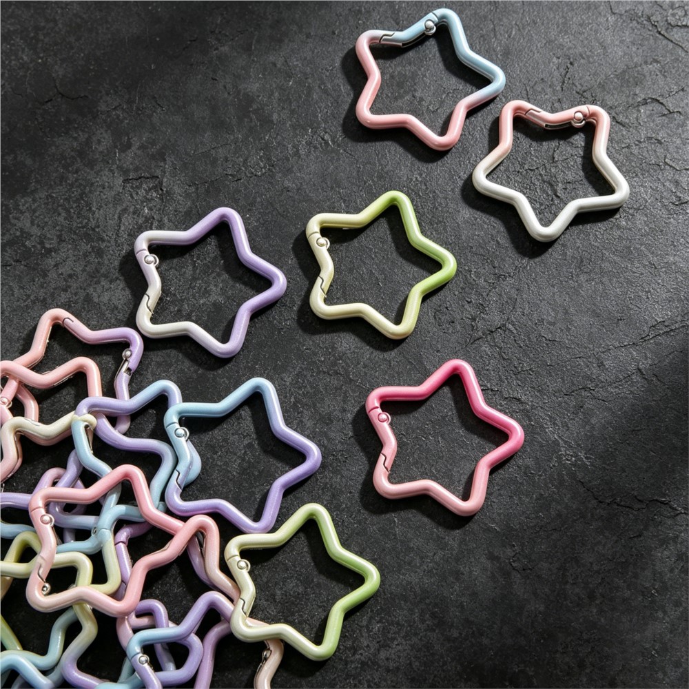 5PCS Gradient Star Shape Sprin - огляд і ціна Body Jewelry Diy