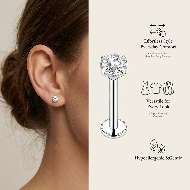 20G/18G/16G Surgical Stainless - огляд і ціна Body Jewelry Lip Ring